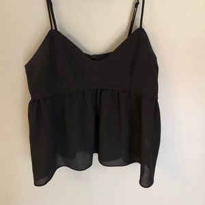 Kimchi blue cropped peplum top